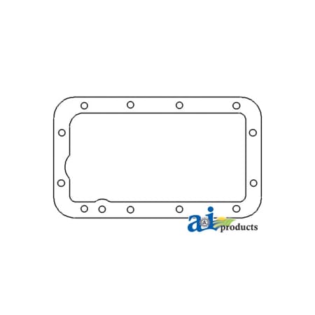 A & I Products Gasket, Hydraulic Lift Housing Cover 15" x9" x0.2" A-NAA502A